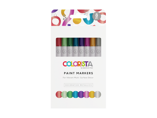 Colorista - Paint Marker - Decorative Metallics 8pc