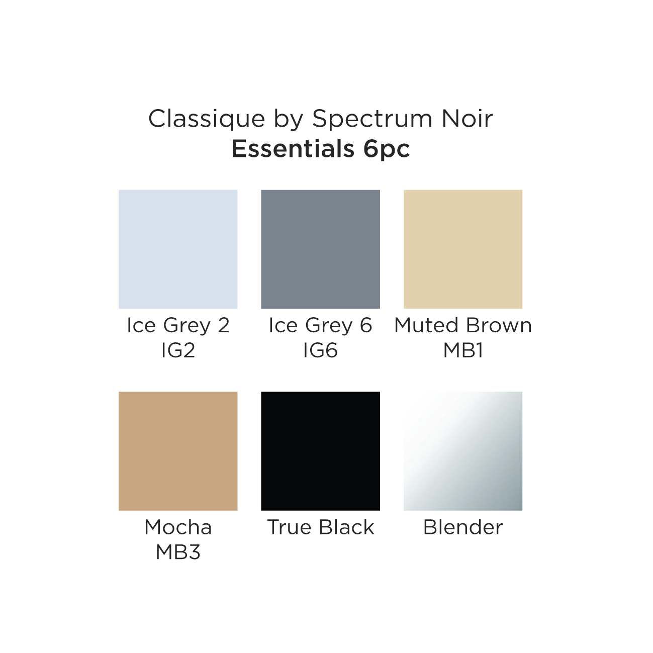 Spectrum Noir Classique (6PC) - Essentials