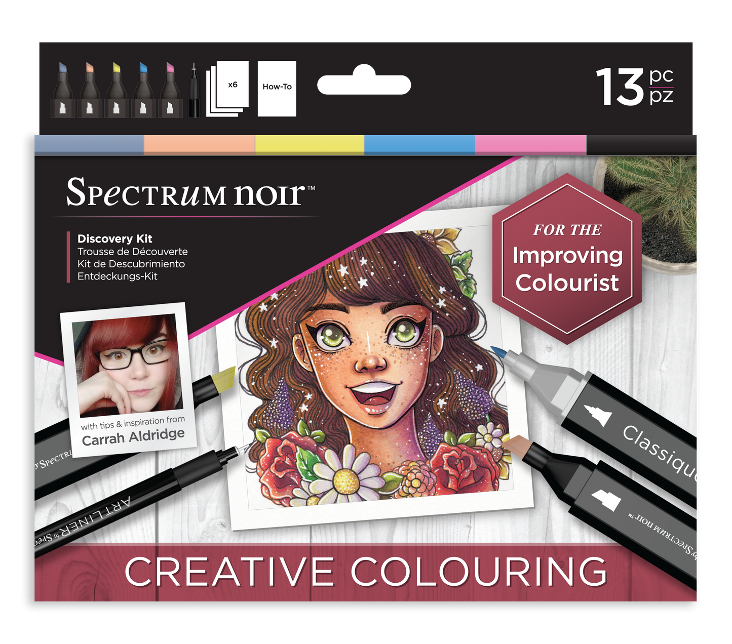 Spectrum Noir Discovery Kits - Creative Colouring - 13pc Kit