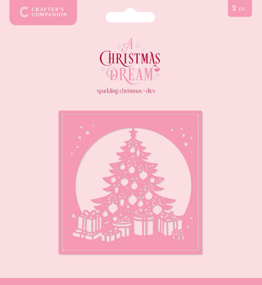 Sara Signature A Christmas Dream Metal Dies Create a Card - Sparkling Christmas