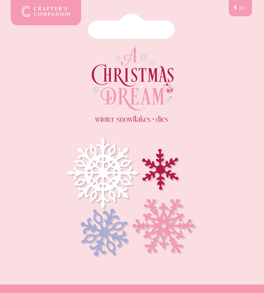 Sara Signature A Christmas Dream Metal Die - Winter Snowflakes