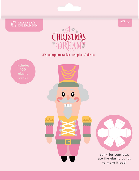 Sara Signature A Christmas Dream Die and Stencil - 3D Pop-Up Nutcracker