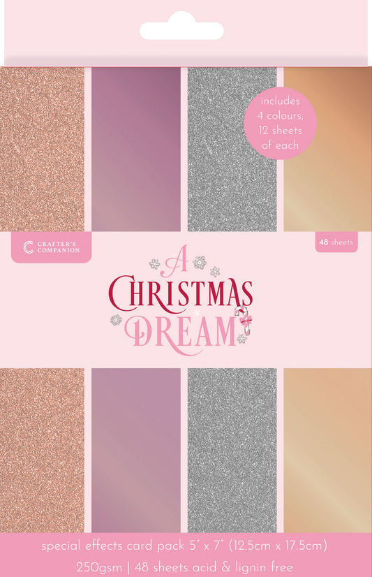 Sara Signature A Christmas Dream Special Finish Card 48 Pack
