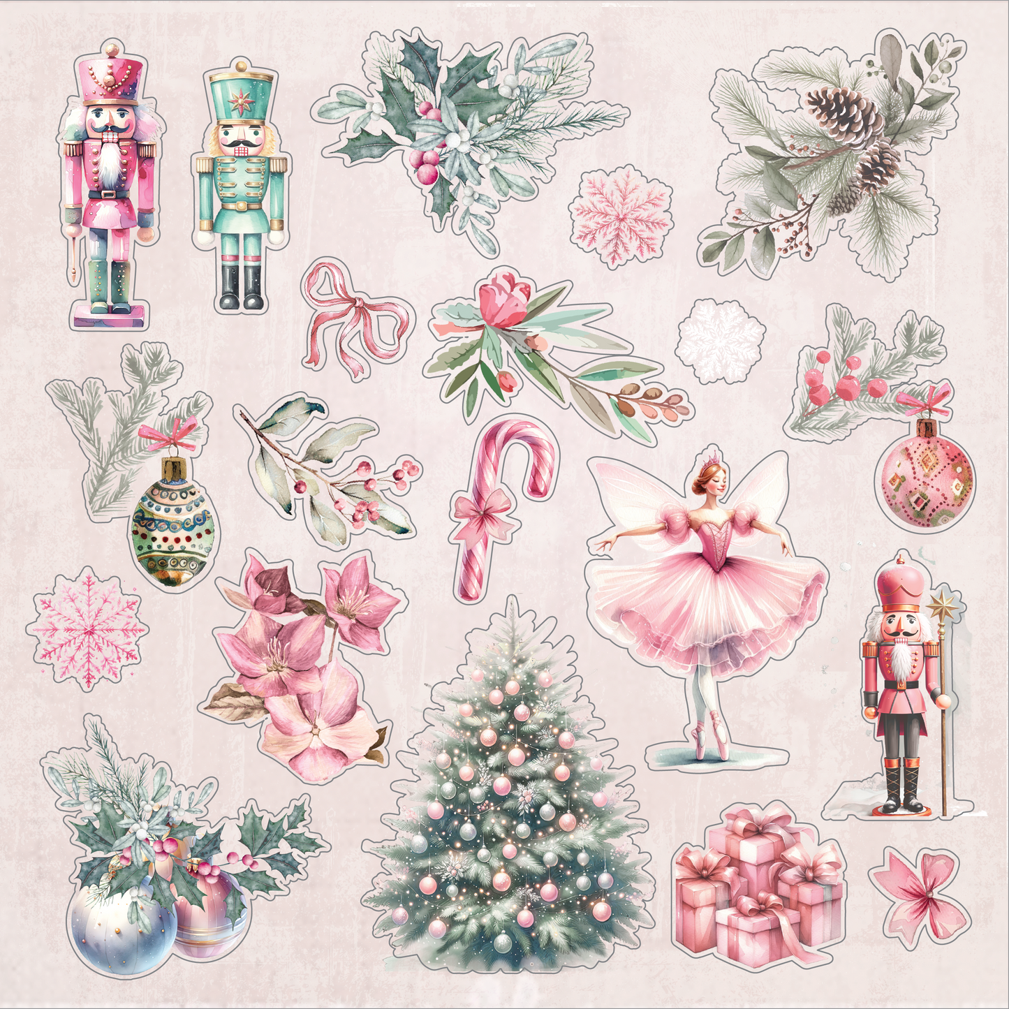 Sara Signature A Christmas Dream - 8" x 8" Topper Pad