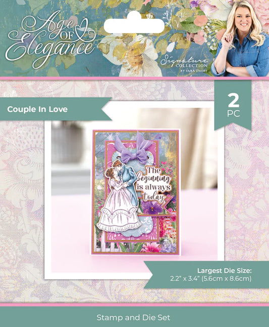 Sara Signature - Age of Elegance - Stamp & Die - Couple in Love