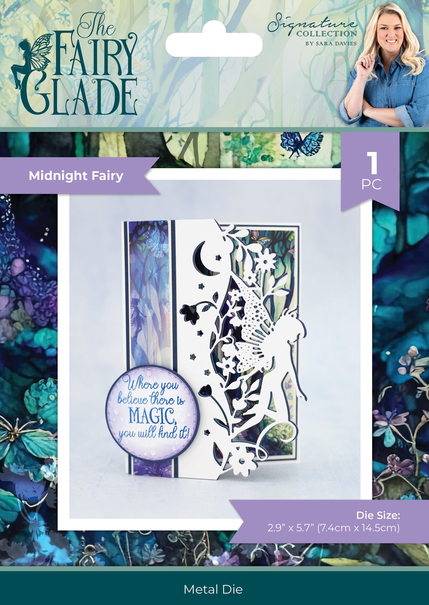 Sara Signature Fairy Glade - Metal Die Edge’able - Midnight Fairy