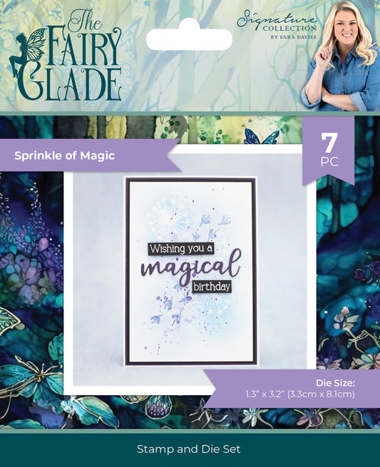 Sara Signature Fairy Glade - Stamp and Die - Sprinkle of Magic