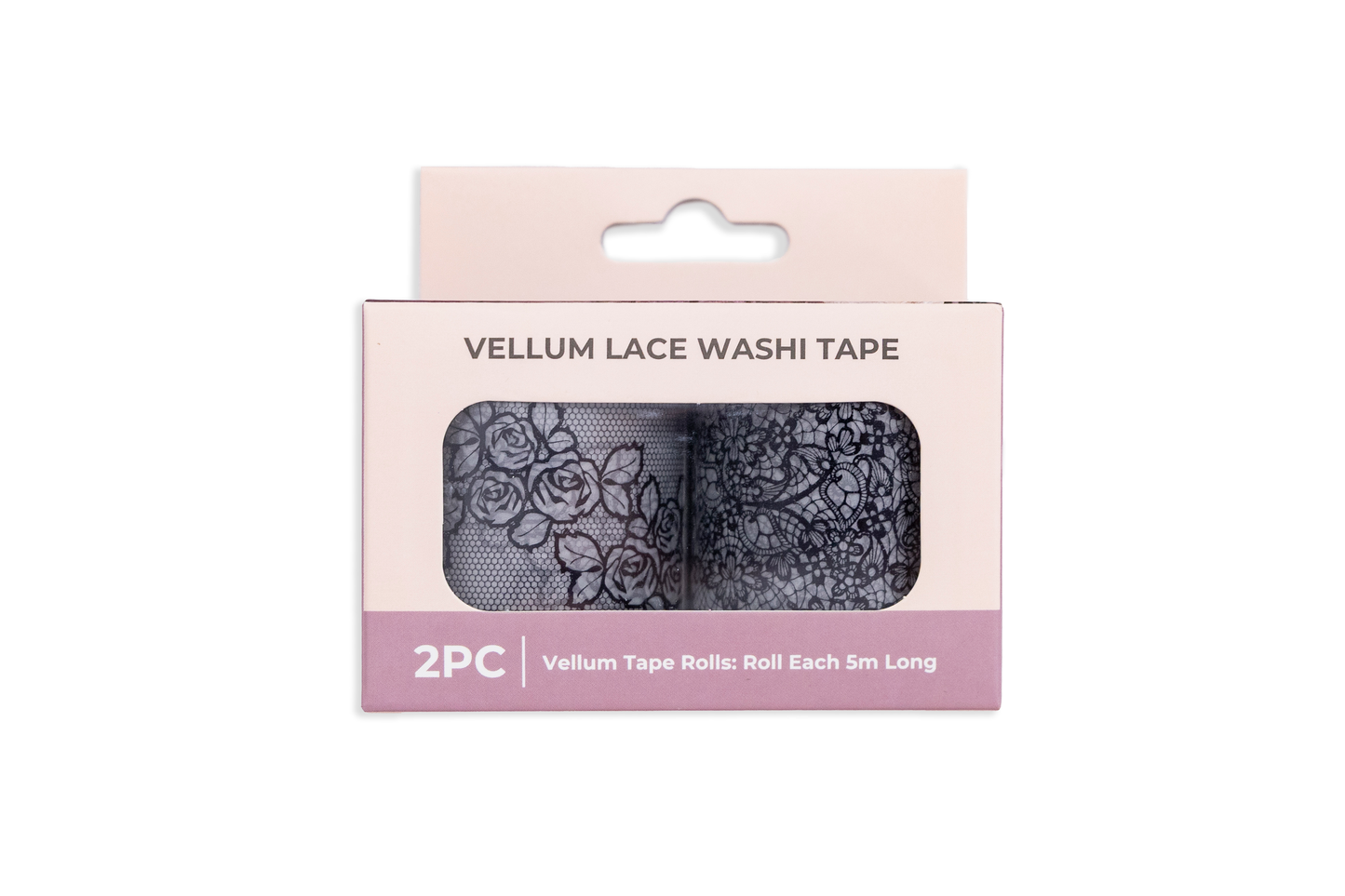 Sara Signature Thorn & Bloom - Vellum Lace Washi Tape