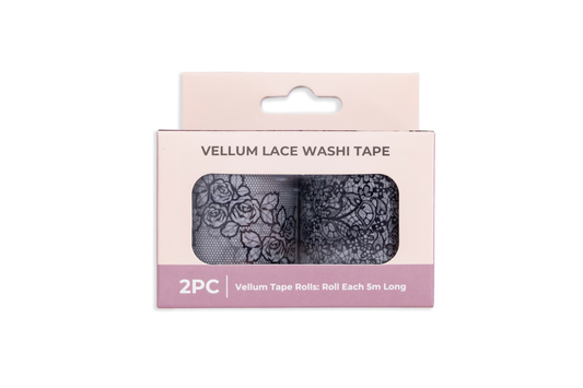 Sara Signature Thorn & Bloom - Vellum Lace Washi Tape