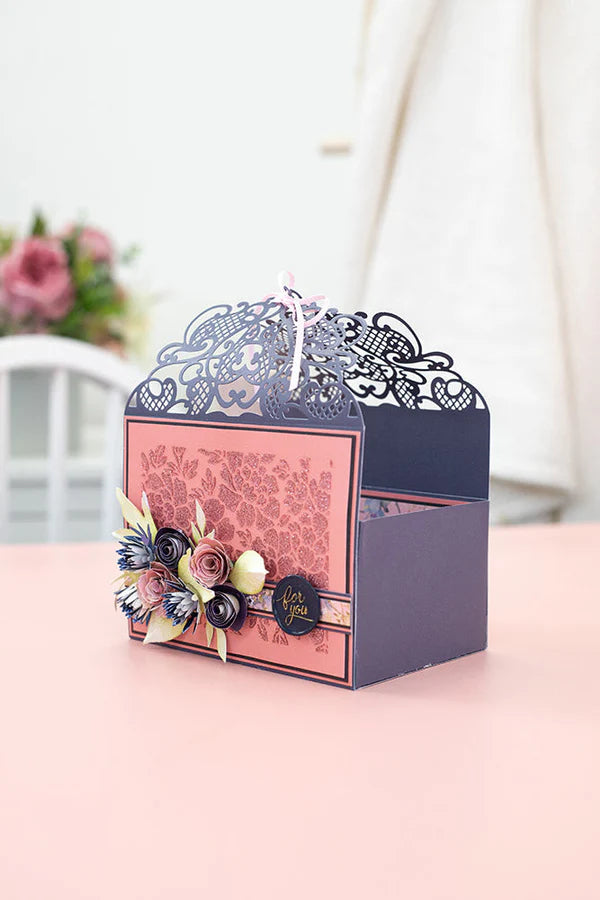 Sara Signature Floral Elegance Die - Luxurious Lace