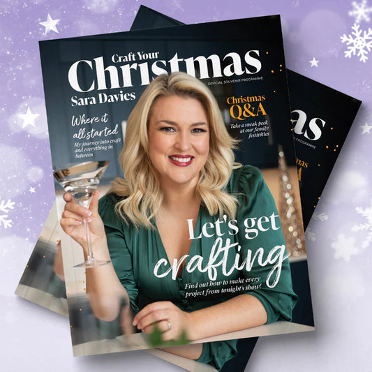 Sara Davies - Craft Your Christmas Tour Programme