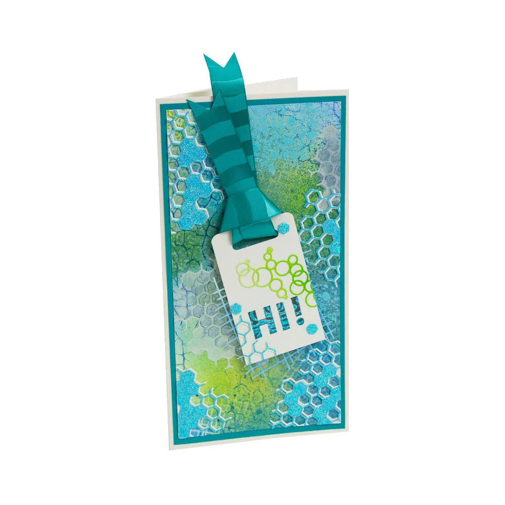 Distressed Strips 6"x8"/A5 Stamp Set - 5593e