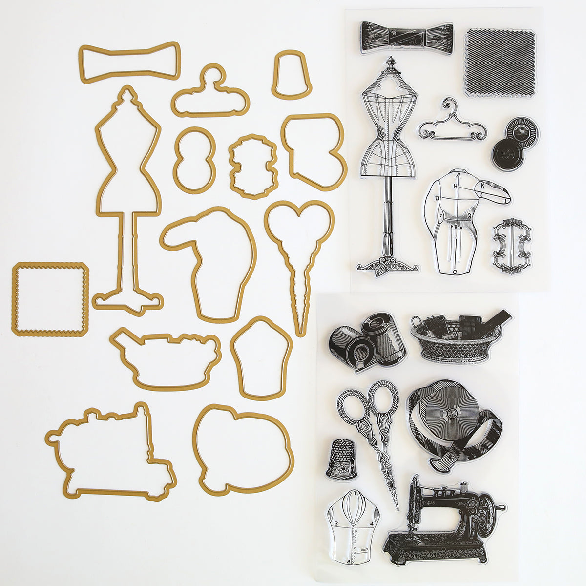 Sewing Stamps and Dies