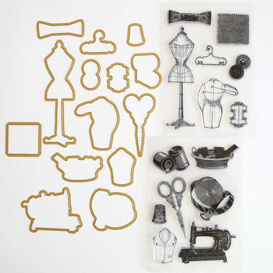 Sewing Stamps and Dies
