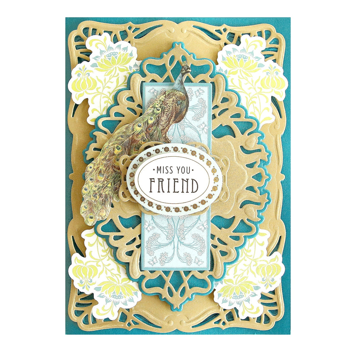 Shimmer Green Cards and Envelopes