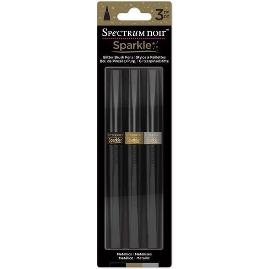 Spectrum Noir Sparkle Pens 3pc Set - Metallics