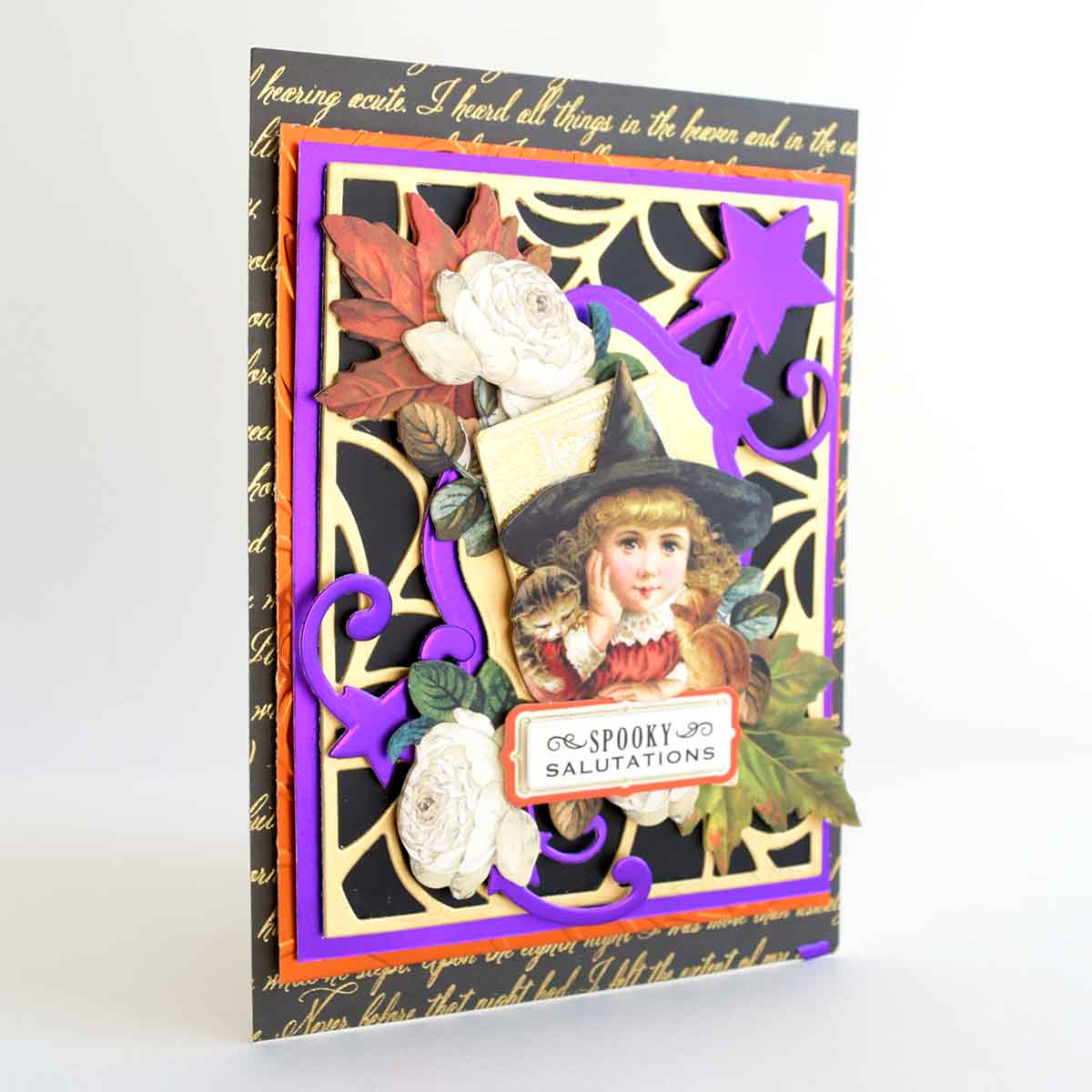 Spooky Matte Foil Cardstock