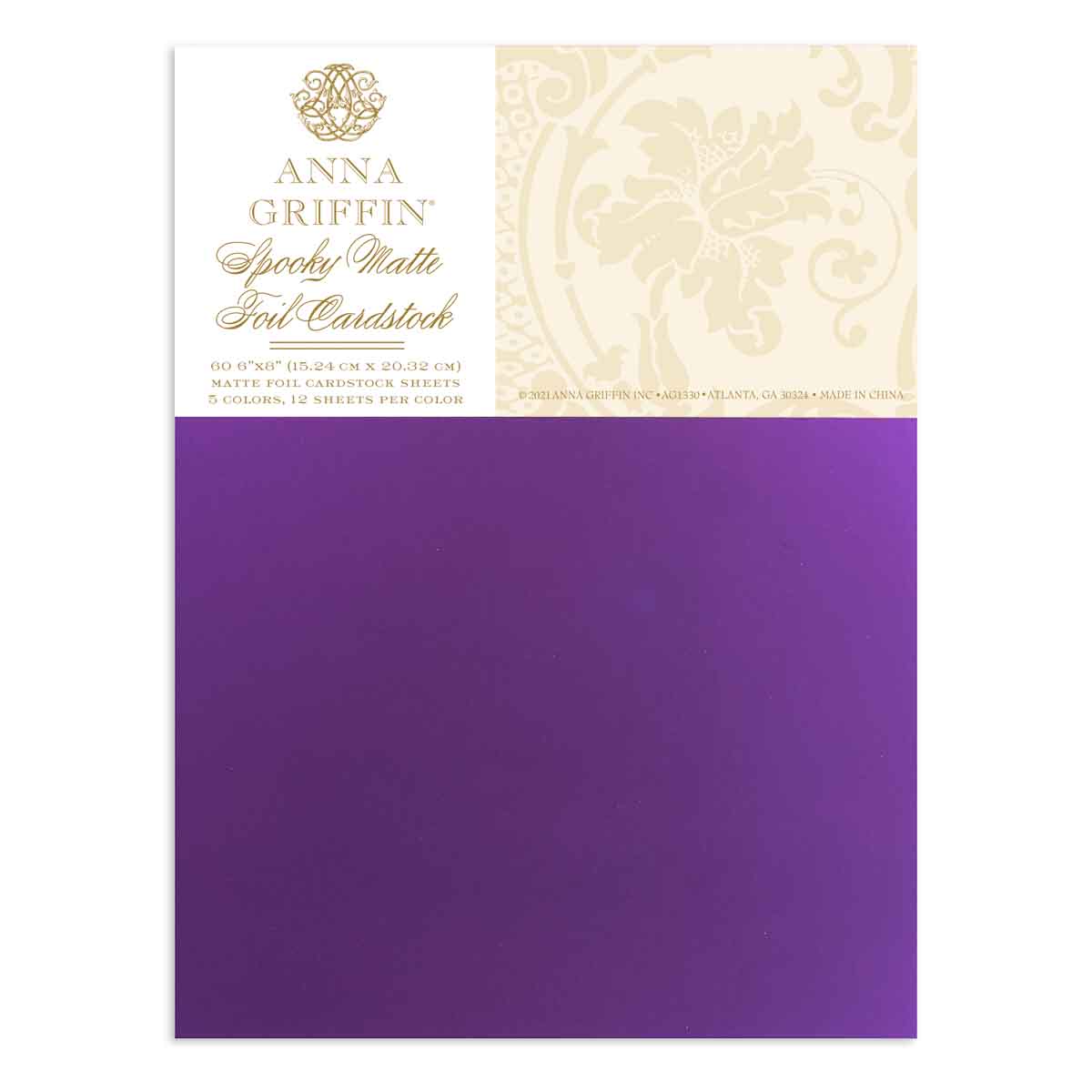 Spooky Matte Foil Cardstock
