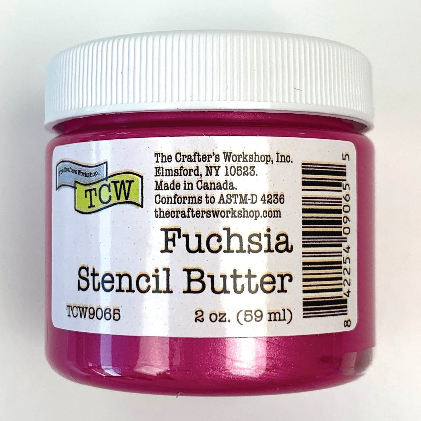 The Crafters Workshop (TCW) Stencil Butter 2 oz - Fuchsia
