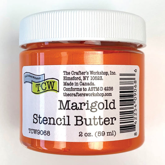 The Crafters Workshop (TCW) Stencil Butter 2 oz - Marigold