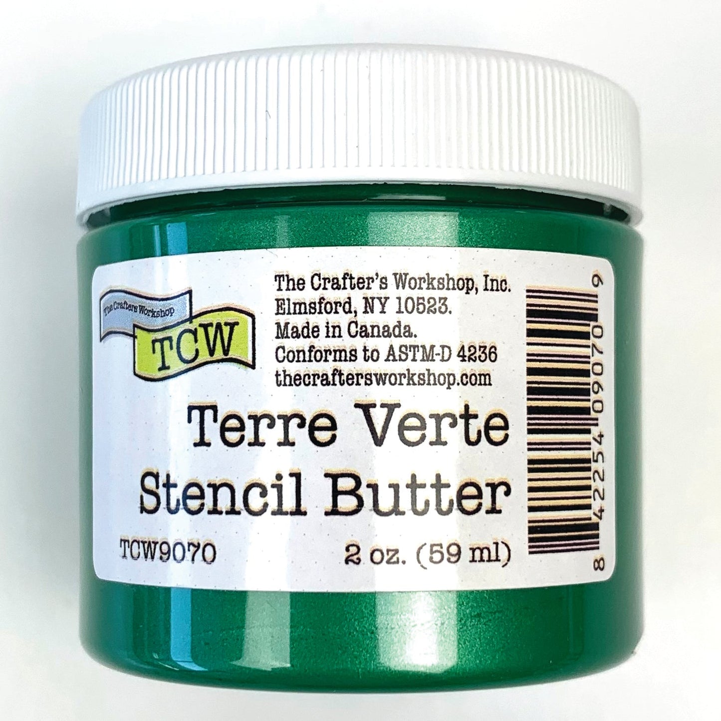 The Crafters Workshop (TCW) Stencil Butter 2 oz - Terre Verte