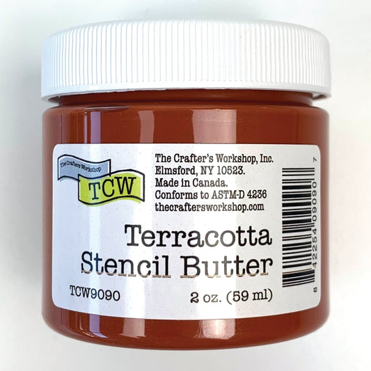 The Crafters Workshop (TCW) Stencil Butter 2 oz - Terracotta