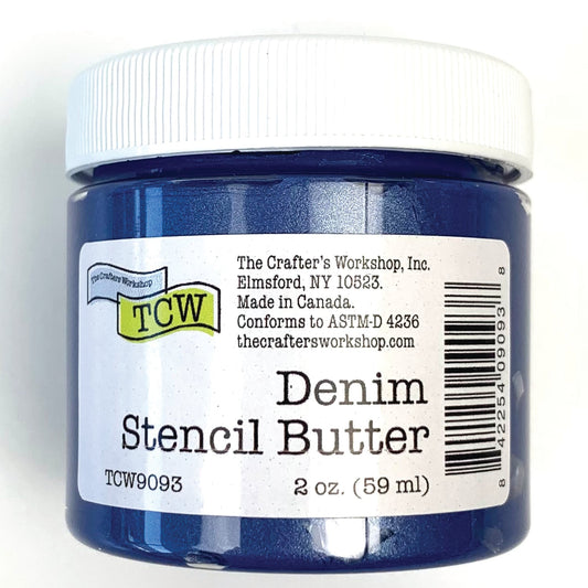 The Crafters Workshop (TCW) Stencil Butter 2 oz - Denim