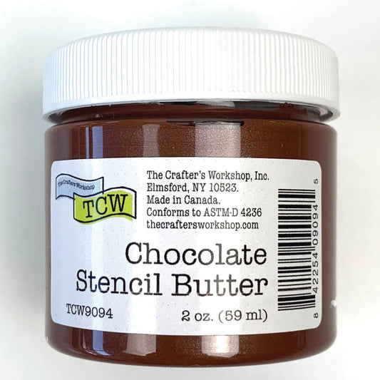 The Crafters Workshop (TCW) Stencil Butter 2 oz - Chocolate
