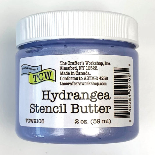 The Crafters Workshop (TCW) Stencil Butter 2 oz - Hydrangea