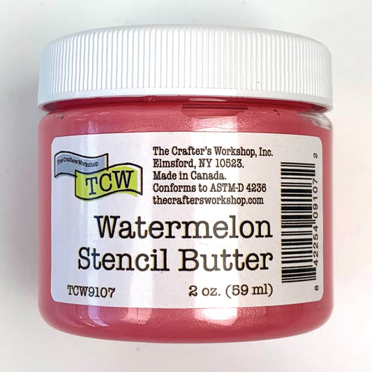 The Crafters Workshop (TCW) Stencil Butter 2 oz - Watermelon