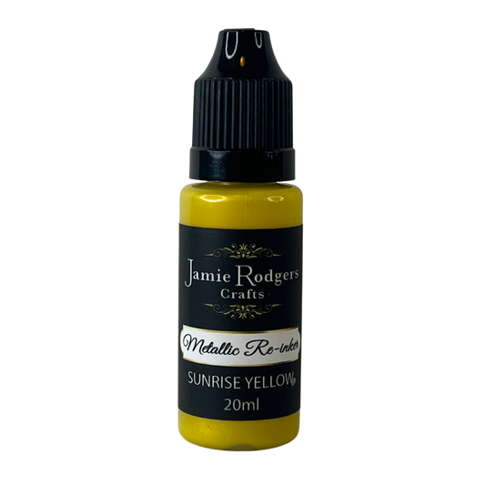 Jamie Rodgers Crafts - Metallic Re-Inkers - Sunrise Yellow