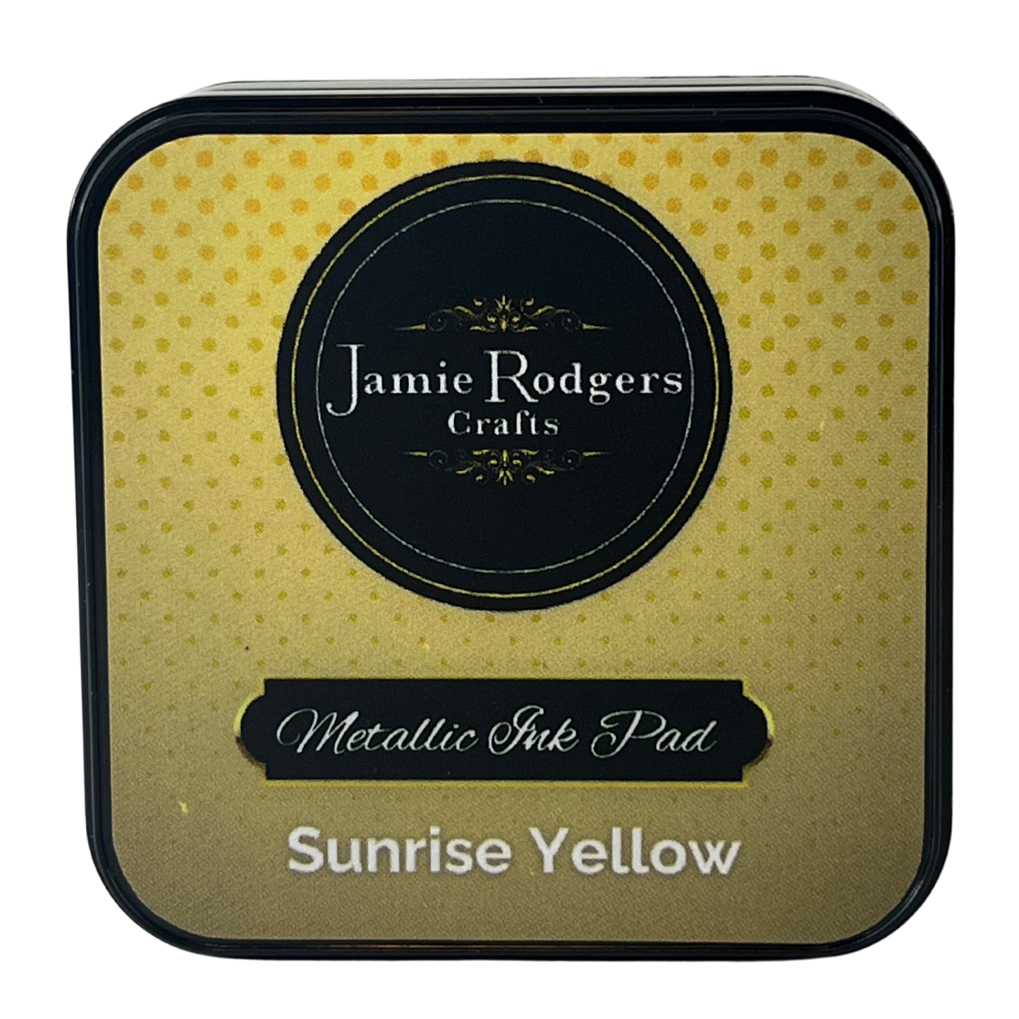 Jamie Rodgers Crafts - Metallic Ink Pads - Sunrise Yellow
