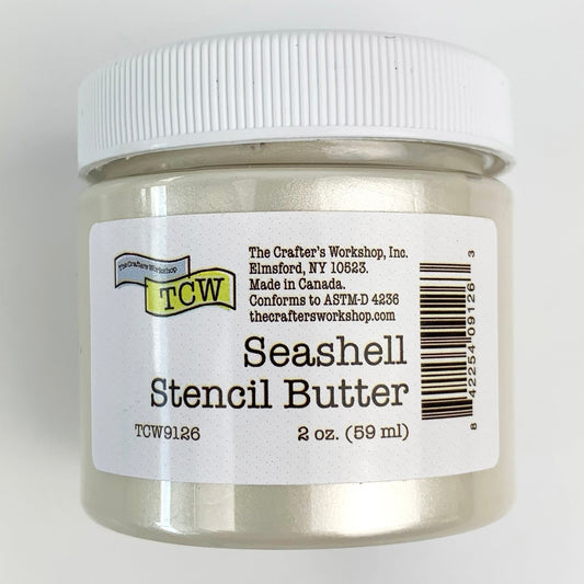 The Crafters Workshop (TCW) Stencil Butter 2 oz - Seashell