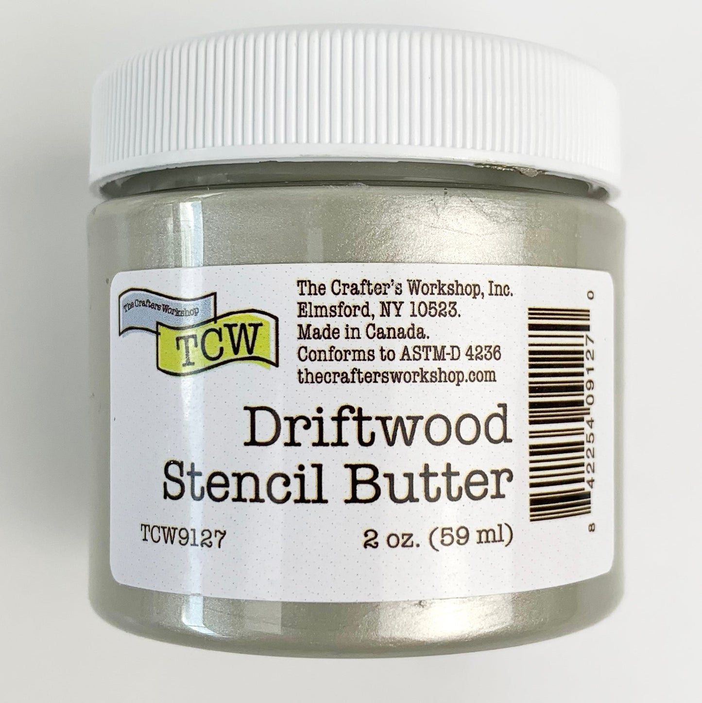 The Crafters Workshop (TCW) Stencil Butter 2 oz - Driftwood