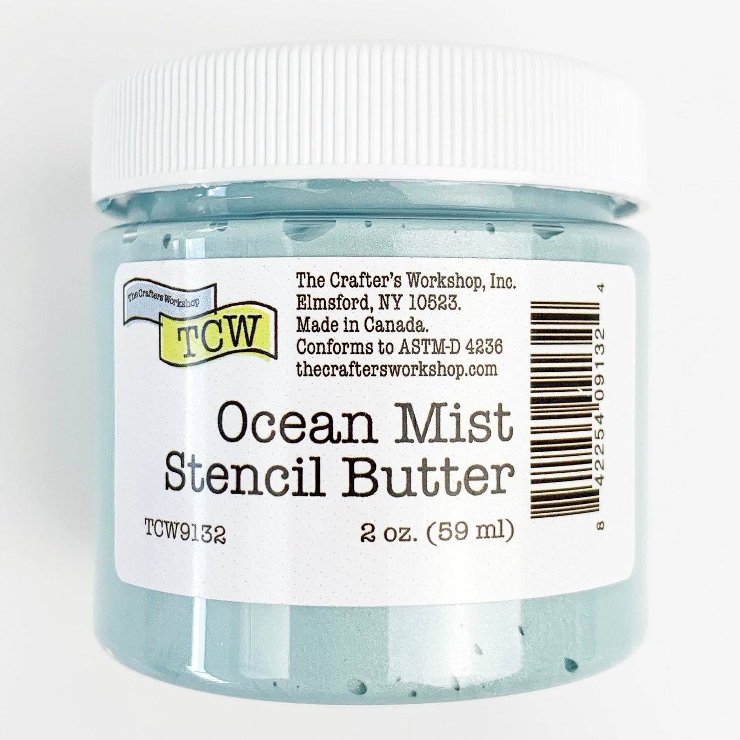 The Crafters Workshop (TCW) Stencil Butter 2 oz - Ocean Mist