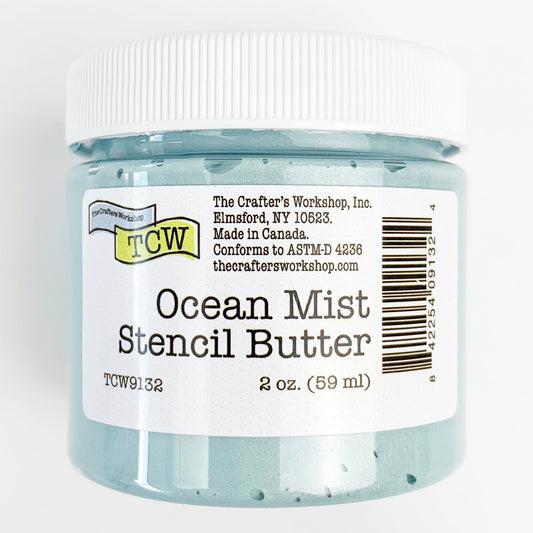 The Crafters Workshop (TCW) Stencil Butter 2 oz - Ocean Mist