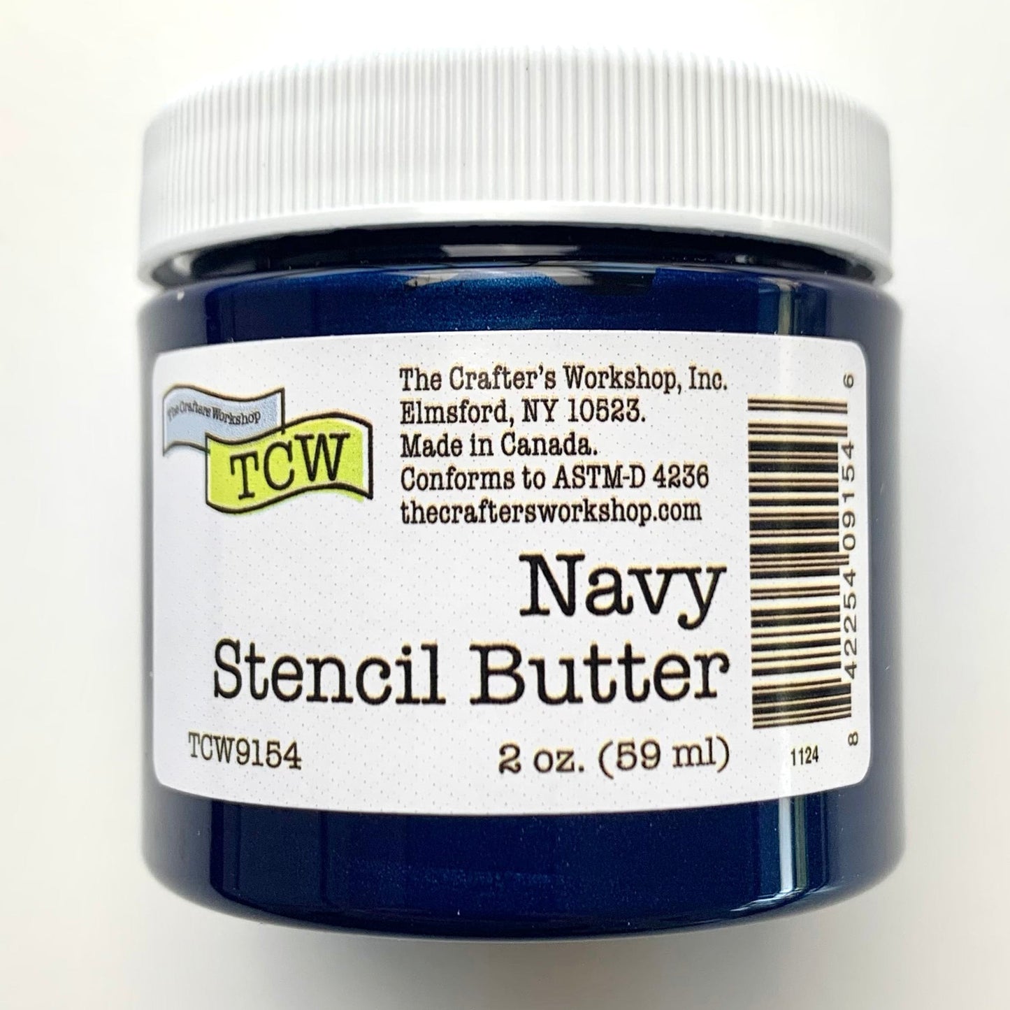 The Crafters Workshop (TCW) Stencil Butter 2 oz - Navy