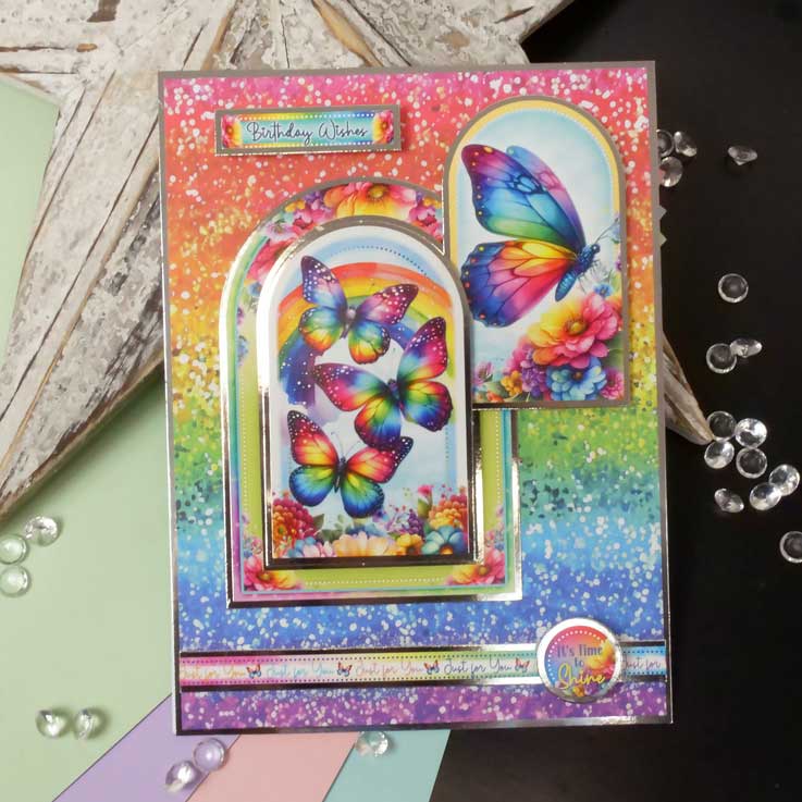 Spread Happiness Card Topper Sheet