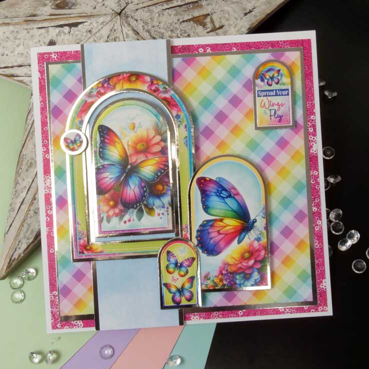 Spread Happiness Card Topper Sheet