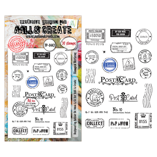 AALL and Create - A6 - Stamp Sets - Stamped Horizons