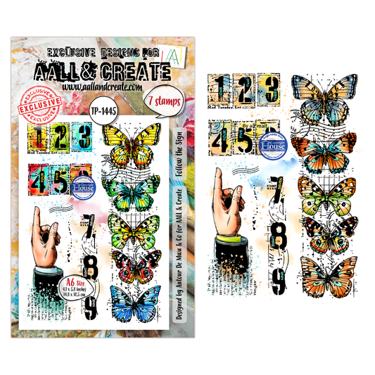 AALL and Create - A6 - Stamp Sets - Follow the Sign