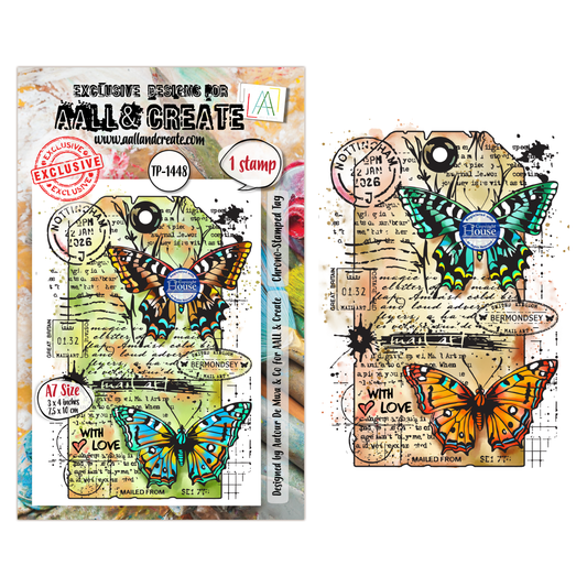 AALL and Create - A7 - Stamp Sets - Chrono-Stamped Tag