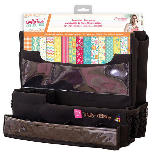 Totally Tiffany - Craft & Carry Workstation - Black