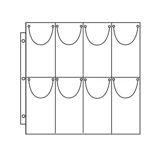 Totally Tiffany - Straight Eight Basic Storage Page - 10pk