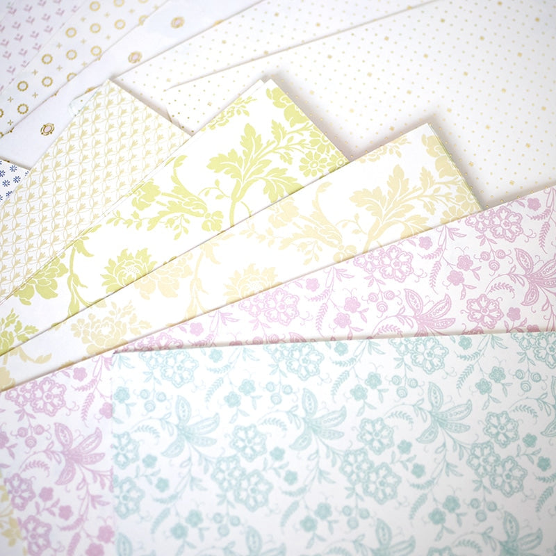 Tea Cup Double Sided 12x12 Card Stock