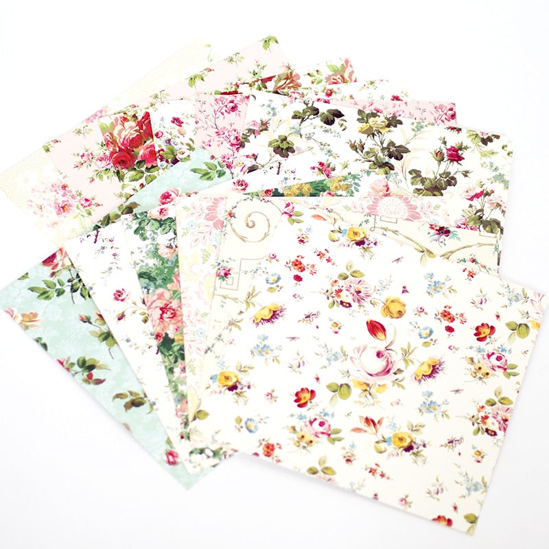 Tea Cup Double Sided 12x12 Card Stock