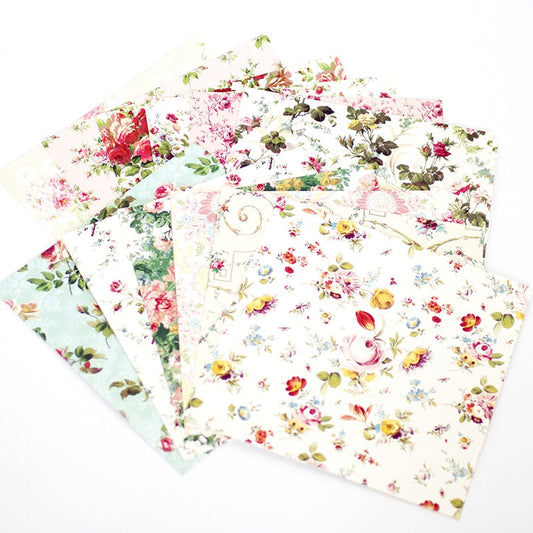 Tea Cup Double Sided 12x12 Card Stock