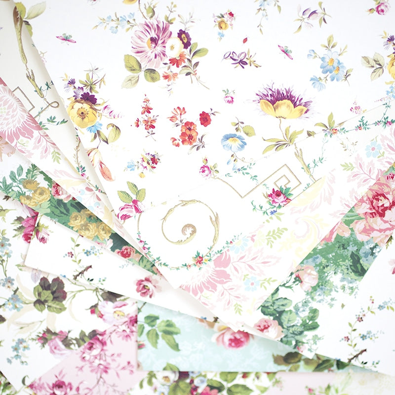 Tea Cup Double Sided 12x12 Card Stock