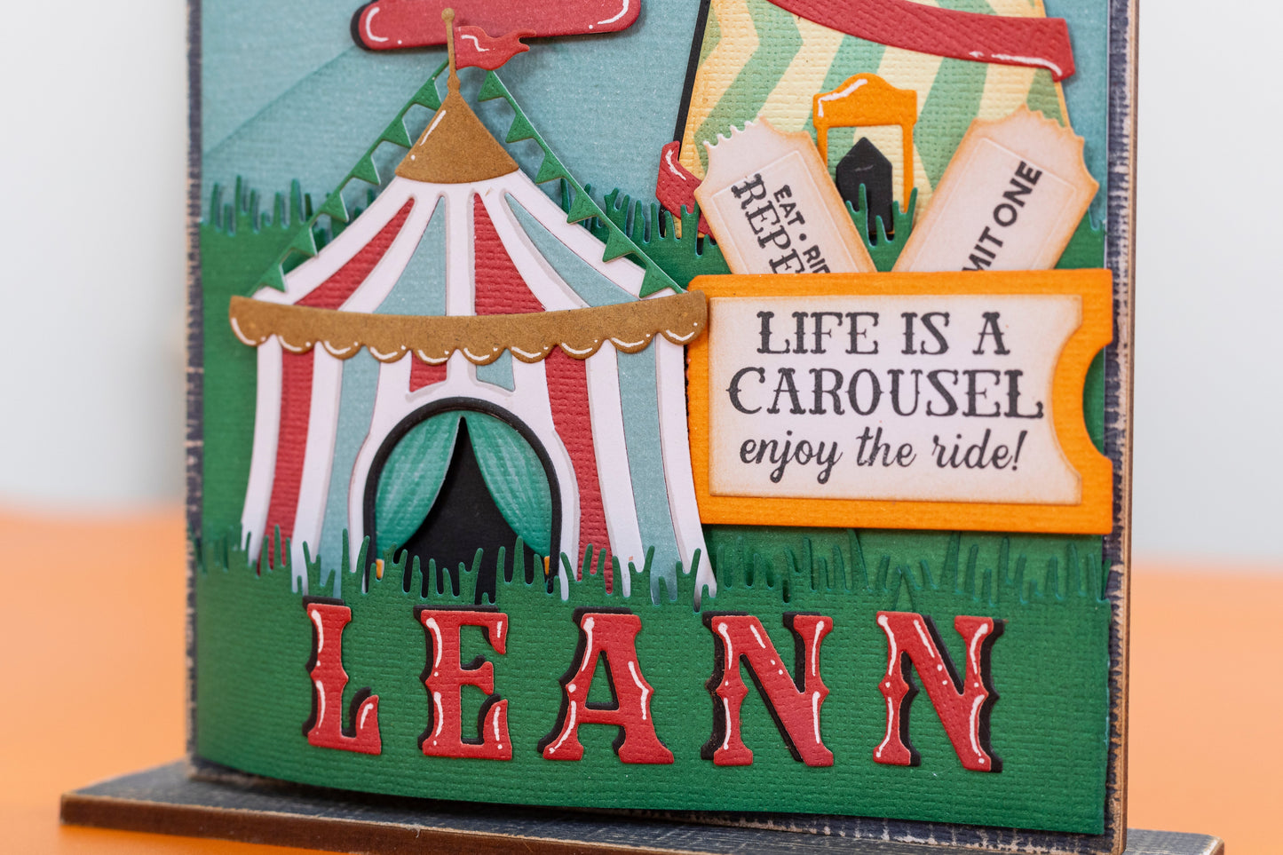 Vintage Carnival Metal Die Set - Big Top