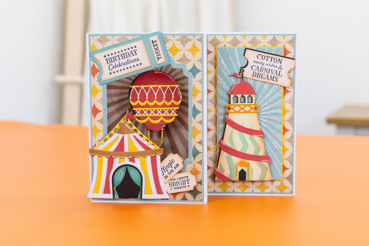 Vintage Carnival Metal Die Set - Big Top